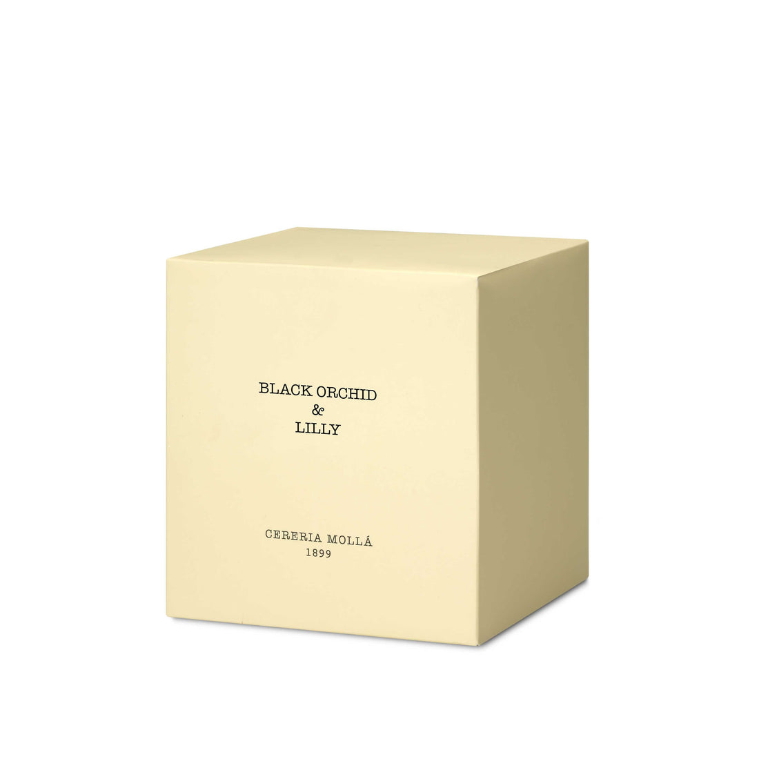 Bougie black orchid & lily premium 600gr - CERERIA MOLLA 1899