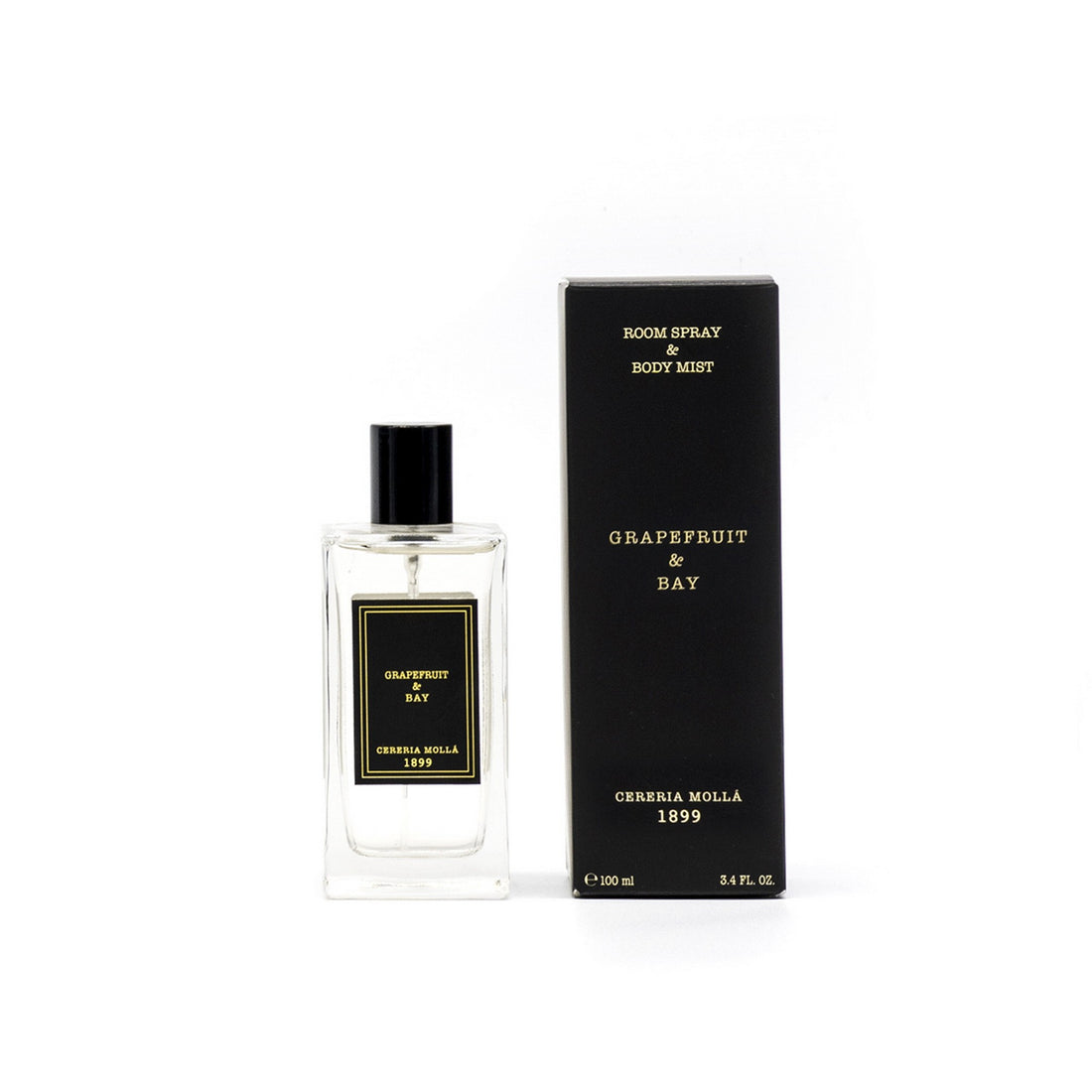 Parfum d'intérieur et brume corporelle Grapefruit & Bay - 100 ml - Cereria Mollà
