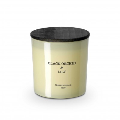 Bougie black orchid & lily premium 600gr - CERERIA MOLLA 1899 Cereria Molla 1899 - artisanal