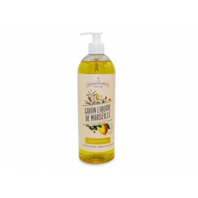 Savon liquide de Marseille gingembre citron - Le Serail