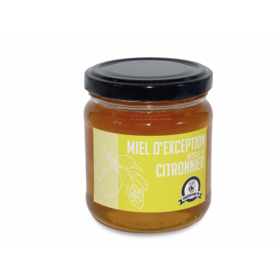 Miel d'exception récolte de Citronnier Rucher du Chanteloup - artisanal