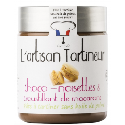 Spread - Hazelnut & Macaroon Crisp 250g - L'artisan Tartineur