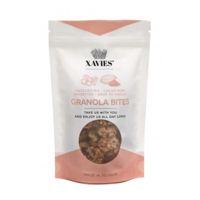 Noisettes & Grué de cacao - Xavies' Granola Bites