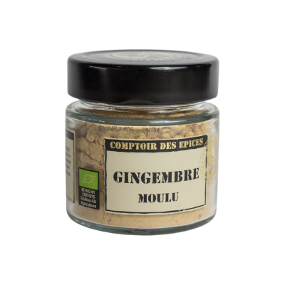 Comptoir des Epices - Gingembre Moulu 40g - Bio