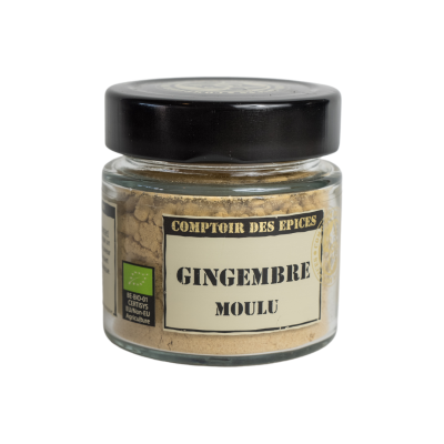 Comptoir des Epices - Ground Ginger 40g - Organic