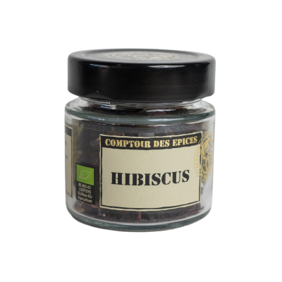 Comptoir des Epices - Hibiscus fleurs Mondée 15g - Bio