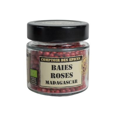 Comptoir des Epices - Baies Roses Madagascar 25g - Bio