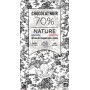 Tablette de chocolat 80g Noir Bio 70% & Nature - Maison Bonange