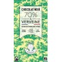 Tablette de chocolat 80g Noir Bio 70% & Cristaux de Verveine Citronnée - Maison Bonange