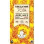 Organic Dark Chocolate Bar 70% & Citrus 80g - Maison Bonange