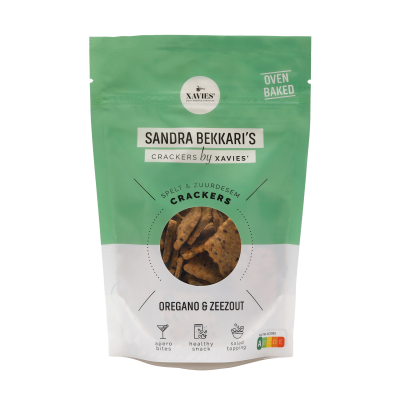 Crackers au levain Origan & Sel marin 125g
