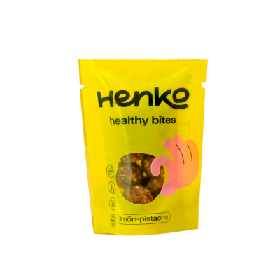 Henko - Bouchées saines citron et pistache 40g Bio