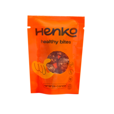 Henko - Bouchée énergétique orange et cannelle 40g Bio