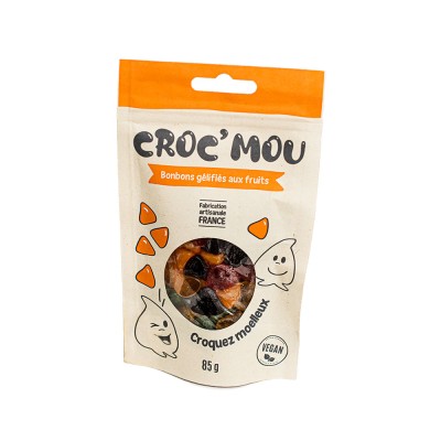 CROC'MOU - Bonbons Vegan Gélifiés - 85g