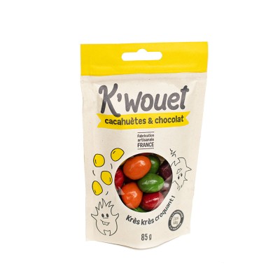 K’WOUETS - Bonbons Chocolat et Cacahuète - 85g