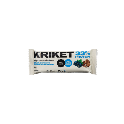 High Protein Bar Blackcurrant & Dark Chocolate 50g - KRIKET