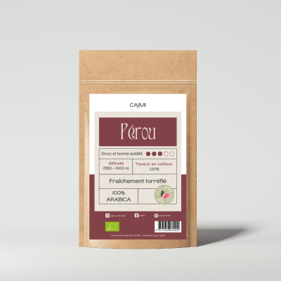 Café artisanal Pérou BIO - 250g