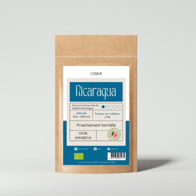 Café artisanal Nicaragua BIO - 250g