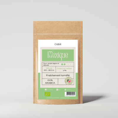 Café artisanal Mexique Bio - 250g
