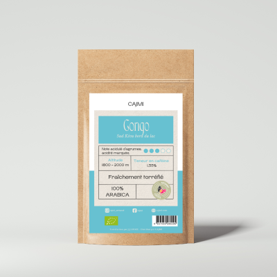 Café artisanal Congo Bio - 250g