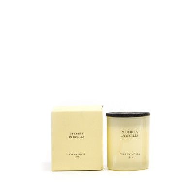 Bougie Verbena di Sicilia premium 230gr - CERERIA MOLLA 1899 - artisanal