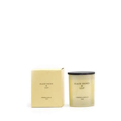 Bougie black orchid & lily premium 230gr - CERERIA MOLLA 1899 Cereria Molla 1899 - artisanal