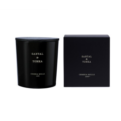 Bougie Santal & Tonka 600g premium - CERERIA MOLLA 1899