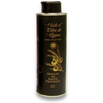 Huile d'olive AOP Nyons 25 cl - Moulin de Haute Provence Moulin de Haute Provence - artisanal