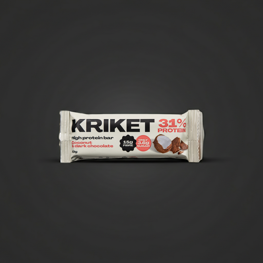High Protein Bar Coconut &amp; Dark Chocolate 50g - KRIKET