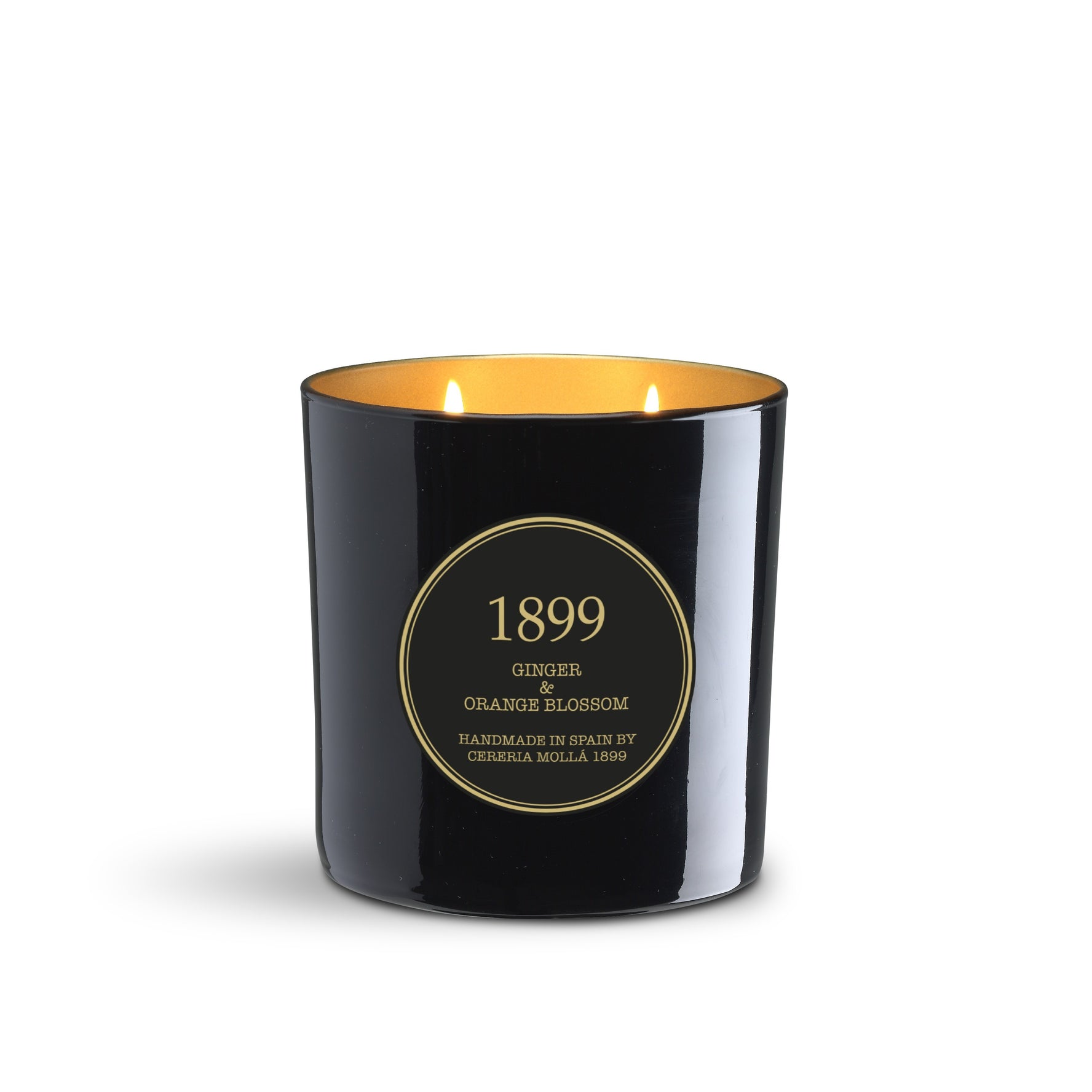 Bougie Ginger & Orange Blossom Gold Edition 600gr - CERERIA MOLLA 1899