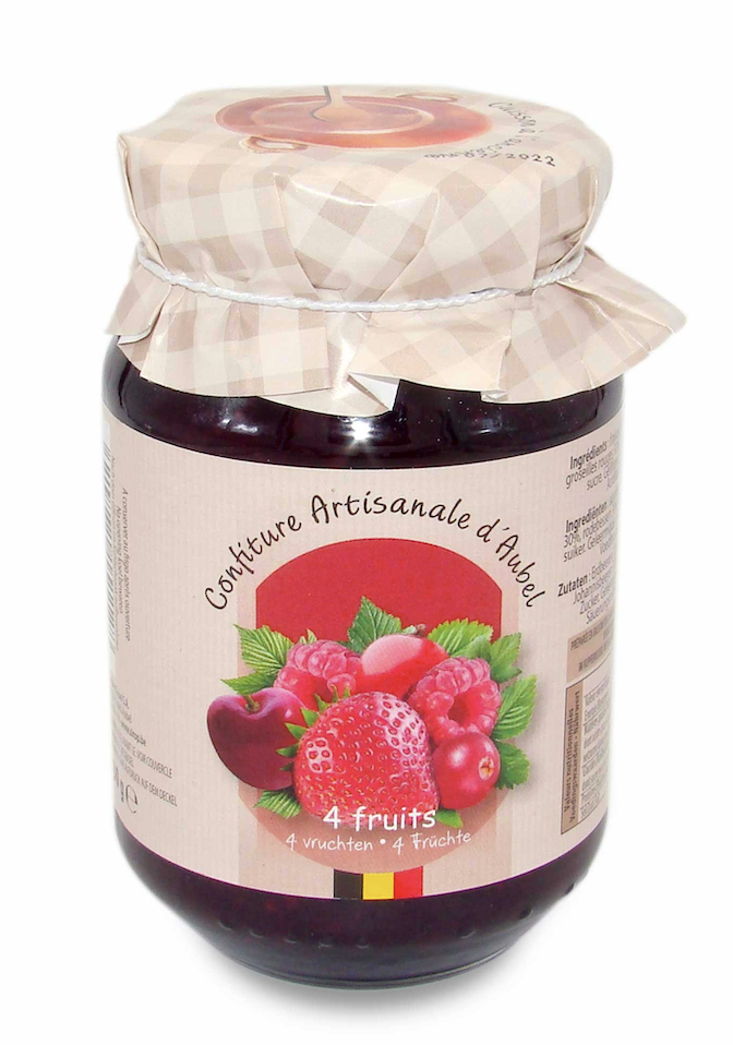 Confiture Artisanale 4 Fruits – Siroperie d’Aubel