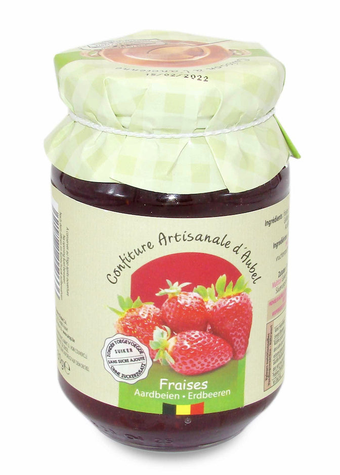 Aubel Artisanal Jam - Strawberries without sugar