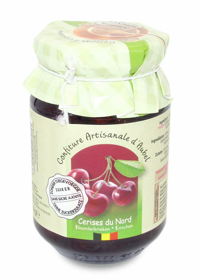 Aubel Artisanal Jam - Sugar free cherries