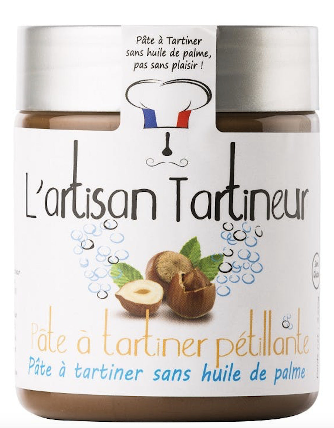 Spread - Milk & Hazelnut Sparkling 250g - L'artisan Tartineur
