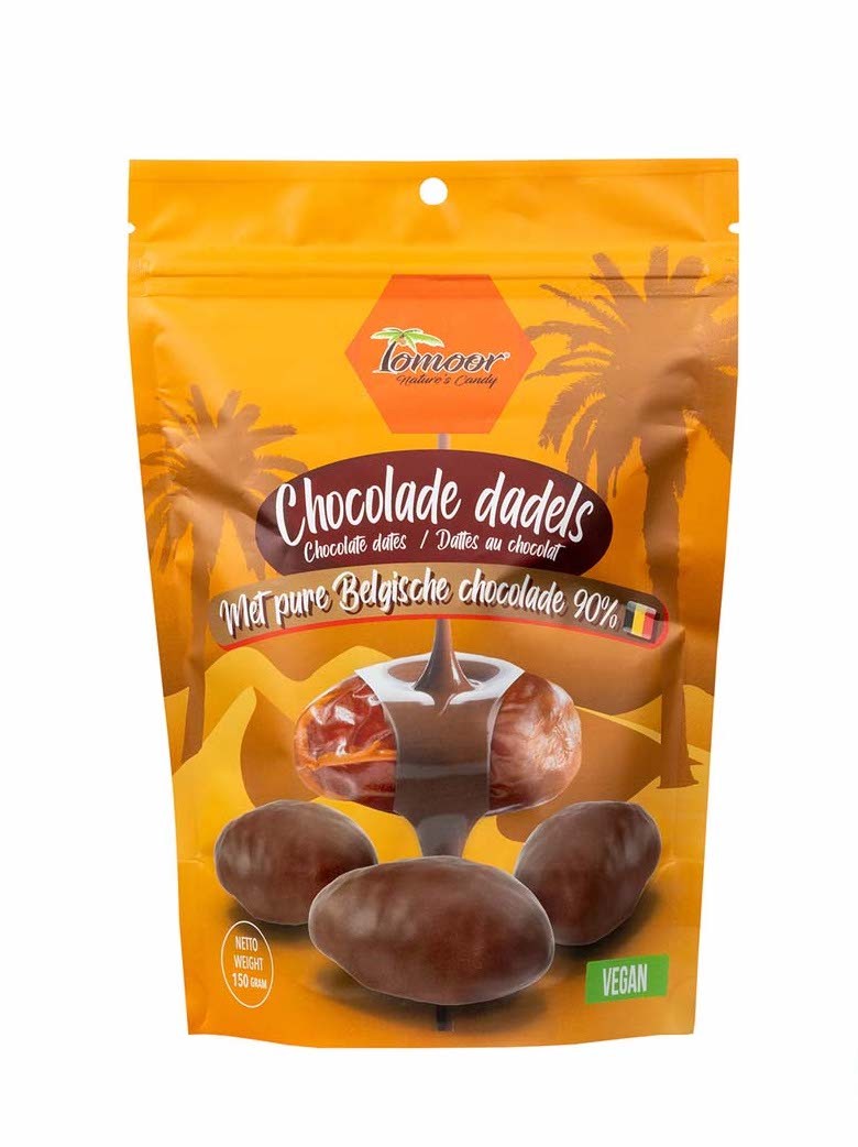 Dark Chocolate Dates 150g - Tomoor