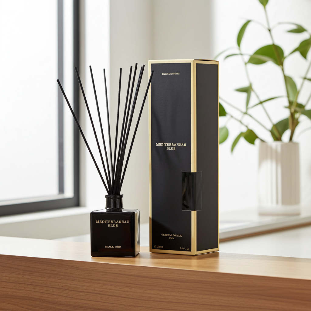 Mikado Mediterrane Blauwe Diffusor 100ml | Cereria Molla 1899