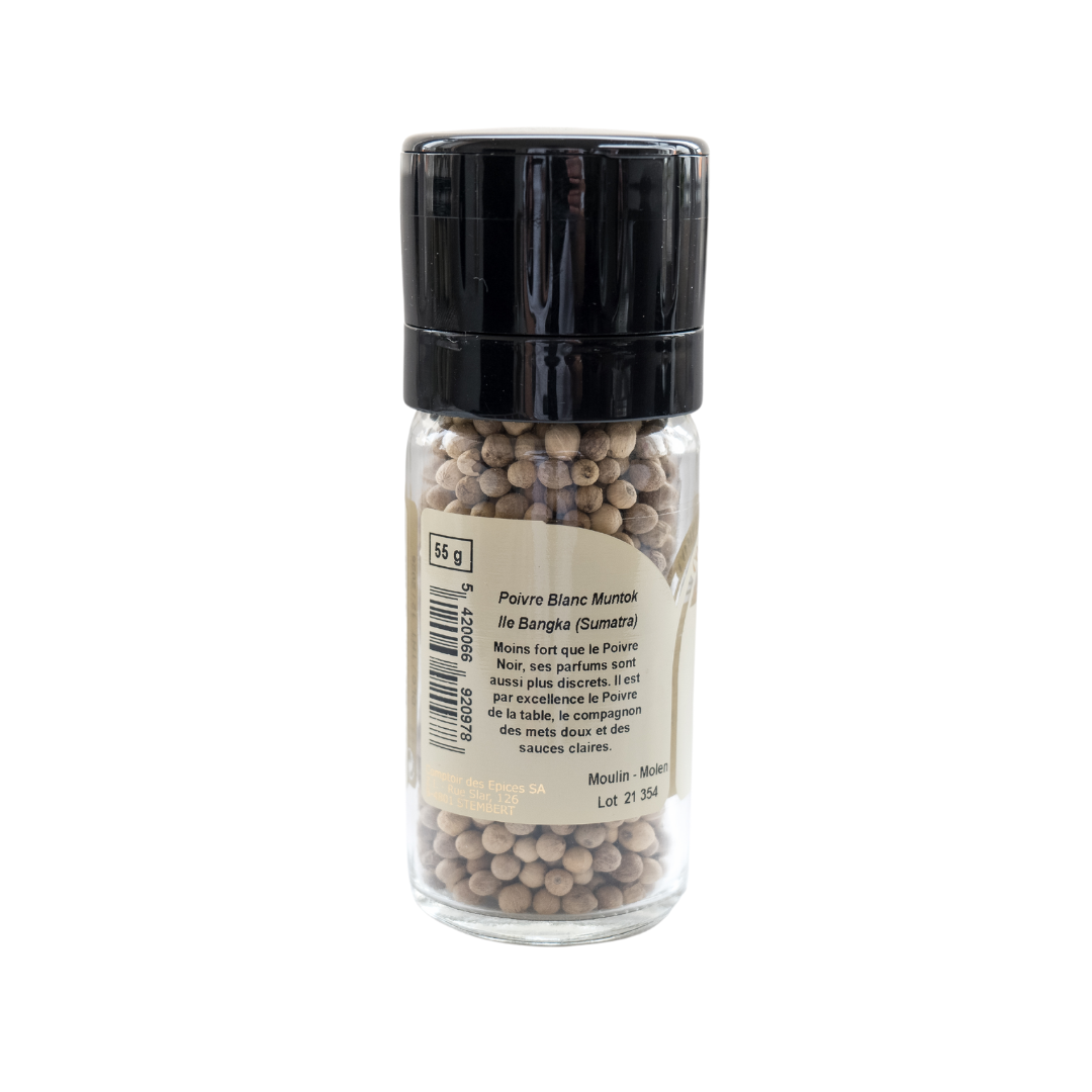 Comptoir des Epices - Muntok White Pepper Mill 55g