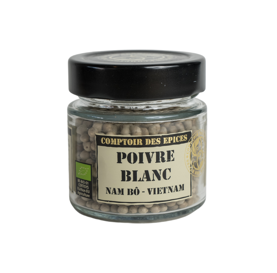 Poivre Blanc Nam Bo Vietnam BIO 60g | Comptoir des Epices