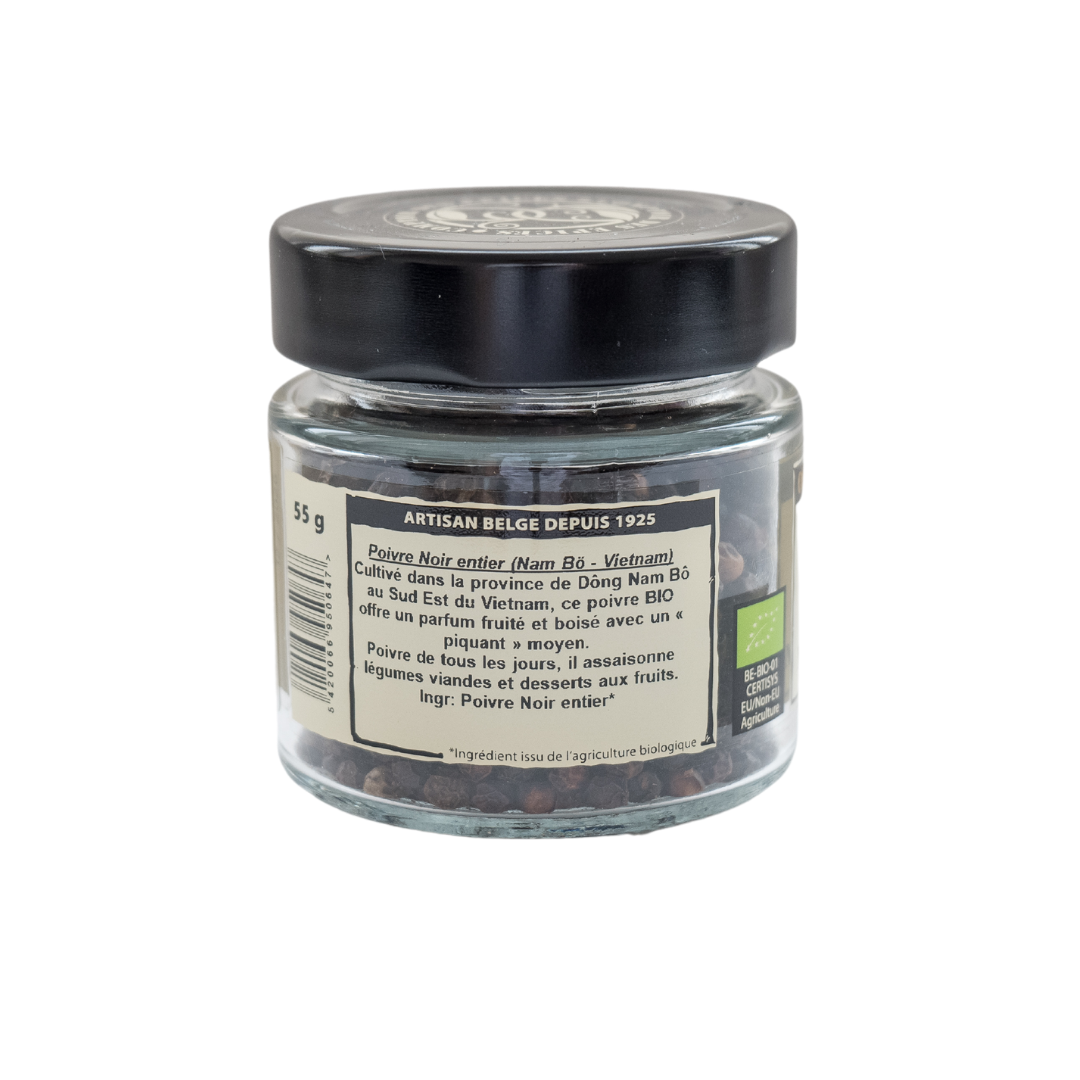 Poivre noir Nam Bo Vietnam 55g BIO | Comptoir des Epices
