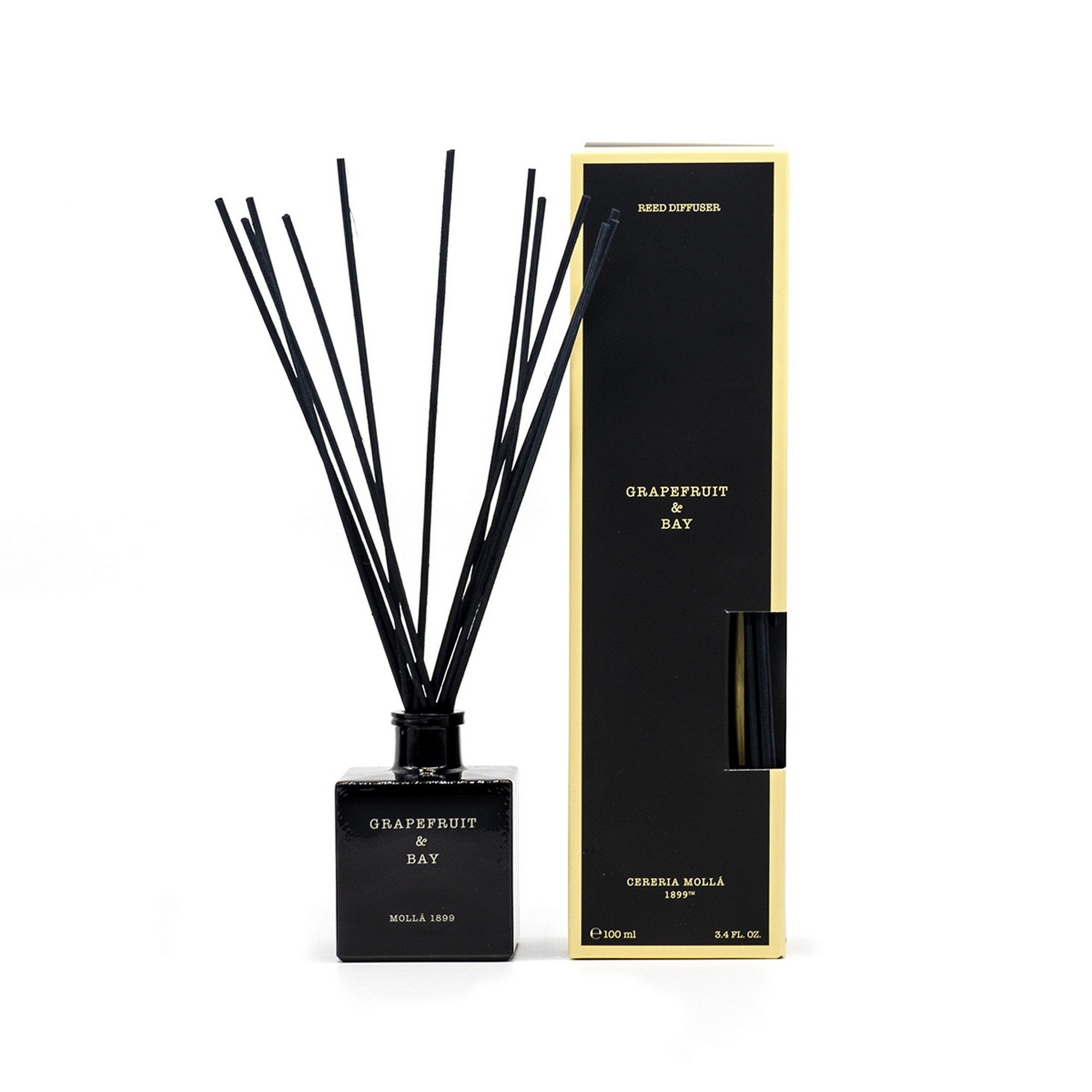 Mikado Grapefruit &amp; Bay Diffuser 100ml | Cereria Molla 1899