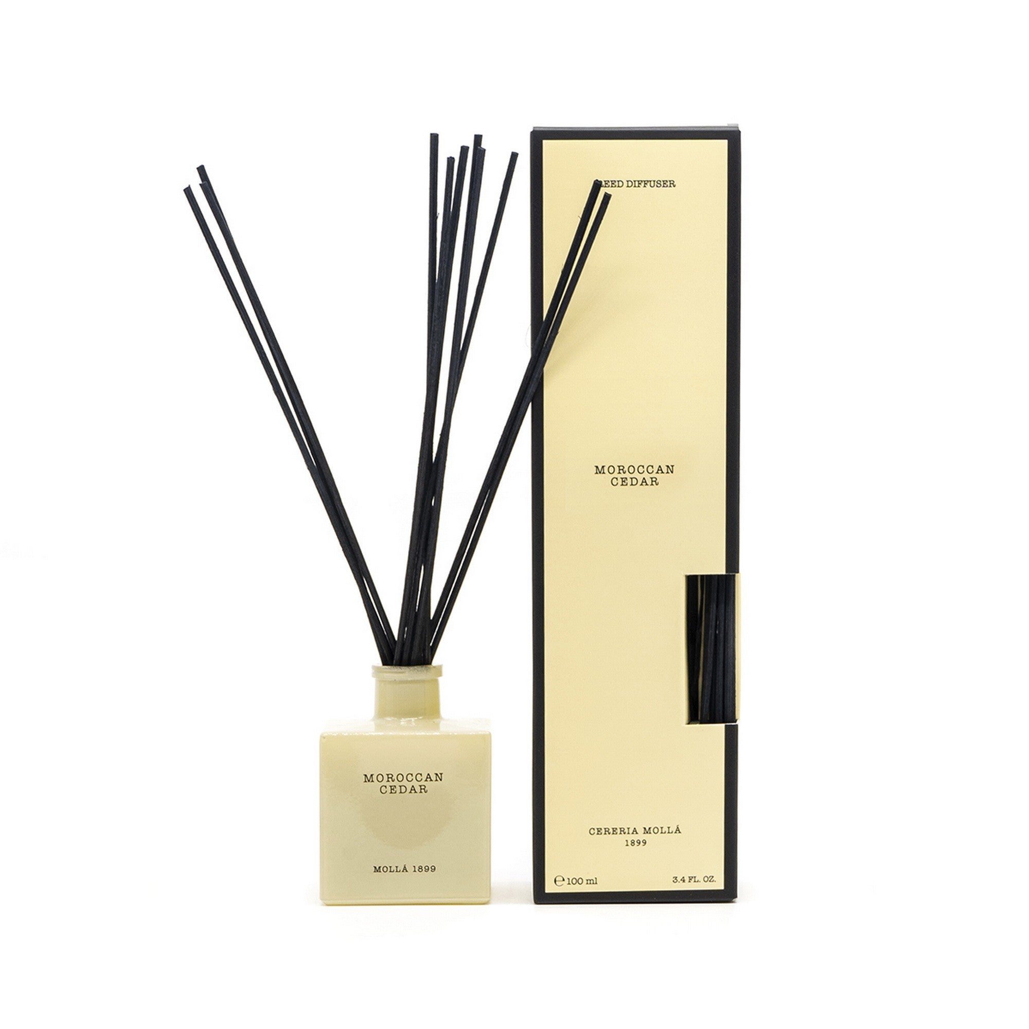 Mikado Moroccan Cedar Diffuser 100ml | Cereria Molla 1899