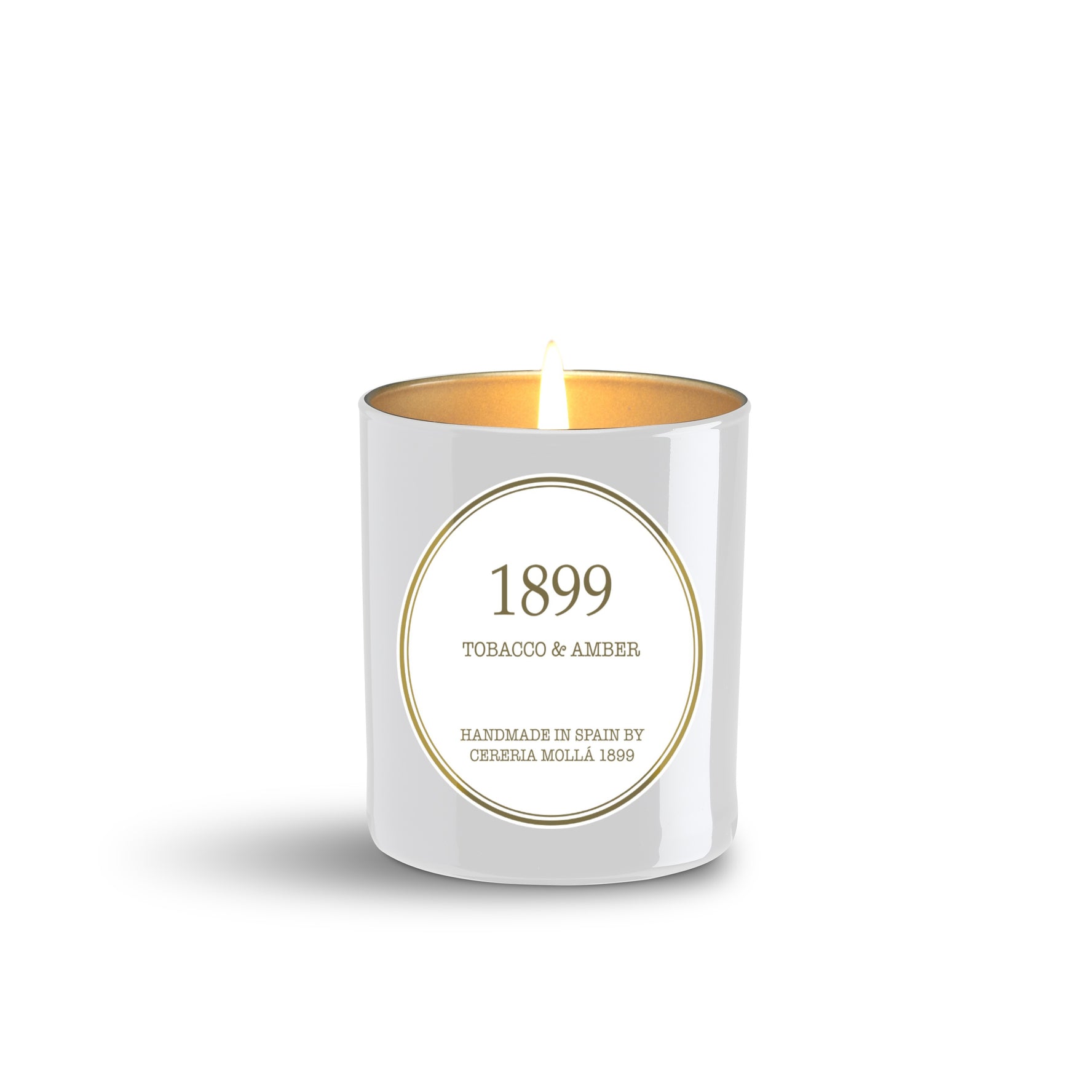 Bougie Tobacco & Amber premium 230gr - CERERIA MOLLA 1899