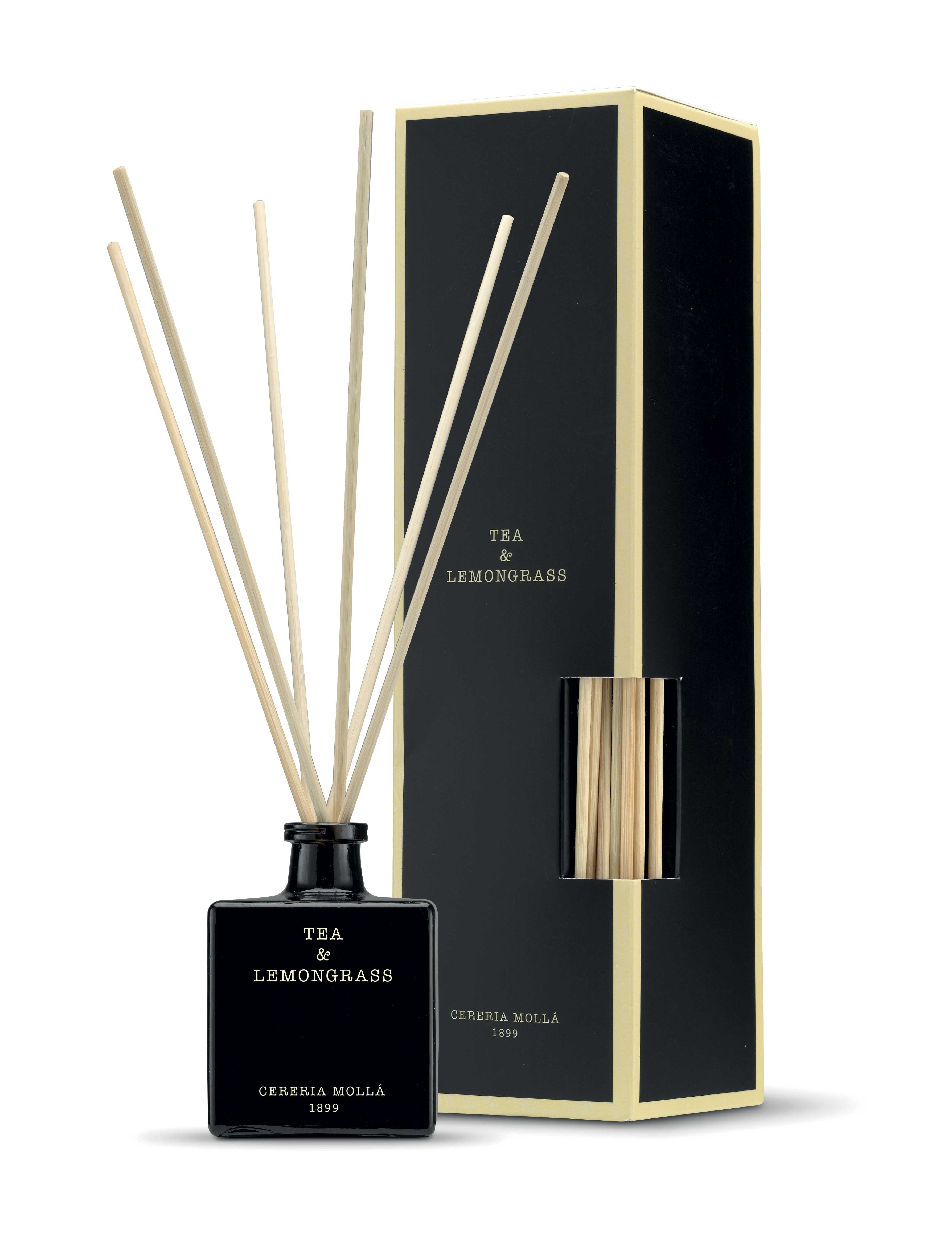 Mikado Tea &amp; Lemongrass Diffuser 100ml | Cereria Molla 1899