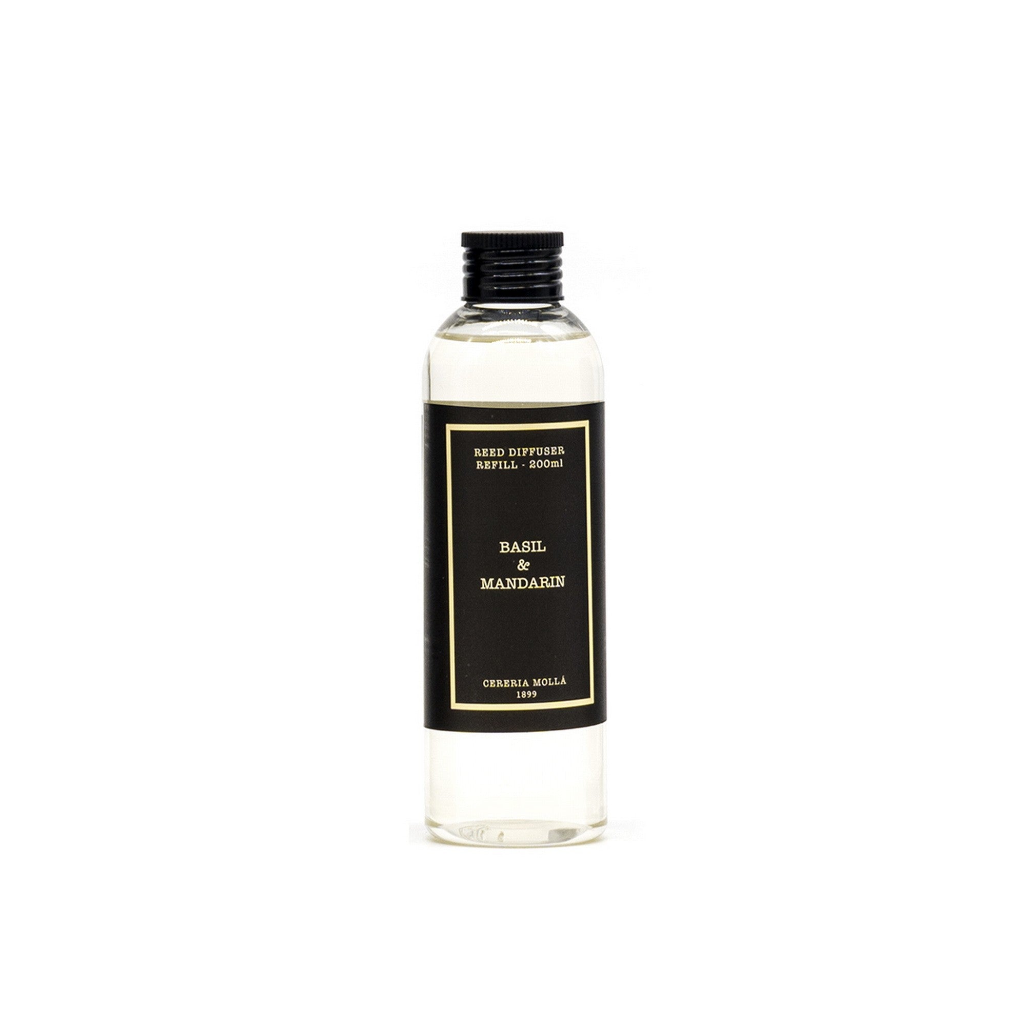 Basil &amp; Mandarin Refill - 200 ml - Cereria Molla 1899 