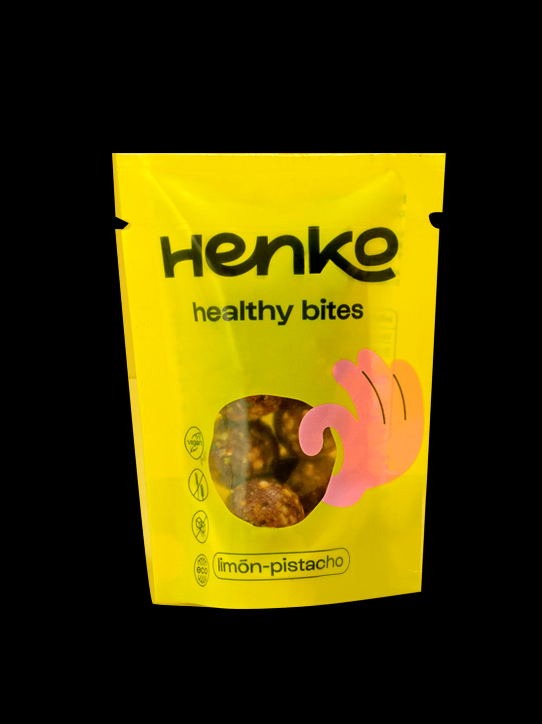 Henko - Bouchées saines citron et pistache 40g Bio