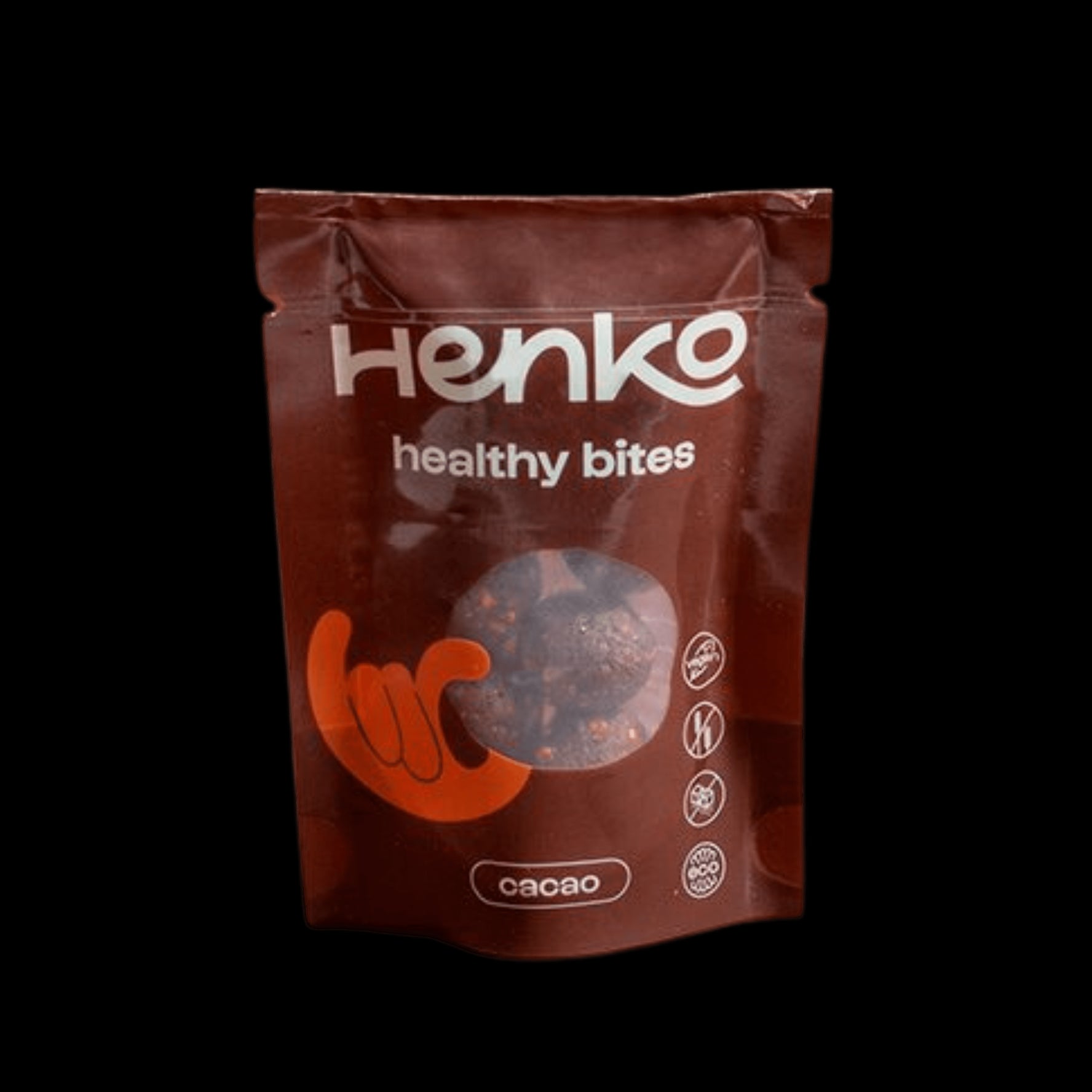 Bouchée énergétique au cacao Bio 40g - Henko
