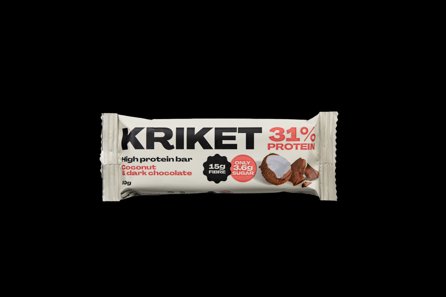 High Protein Bar Coconut & Dark Chocolate 50g - KRIKET