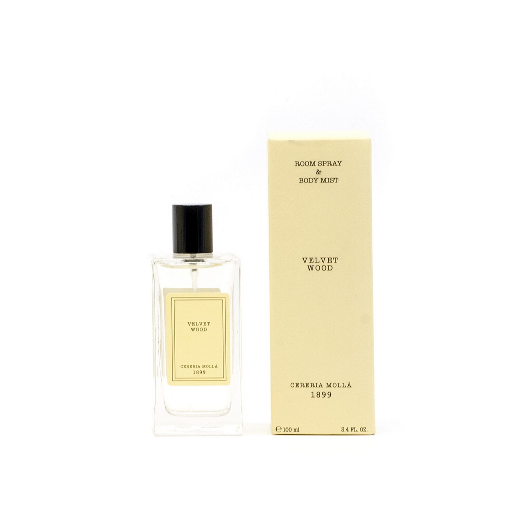 Parfum d'intérieur et brume corporelle Velvet Wood - 100 ml - Cereria Mollà