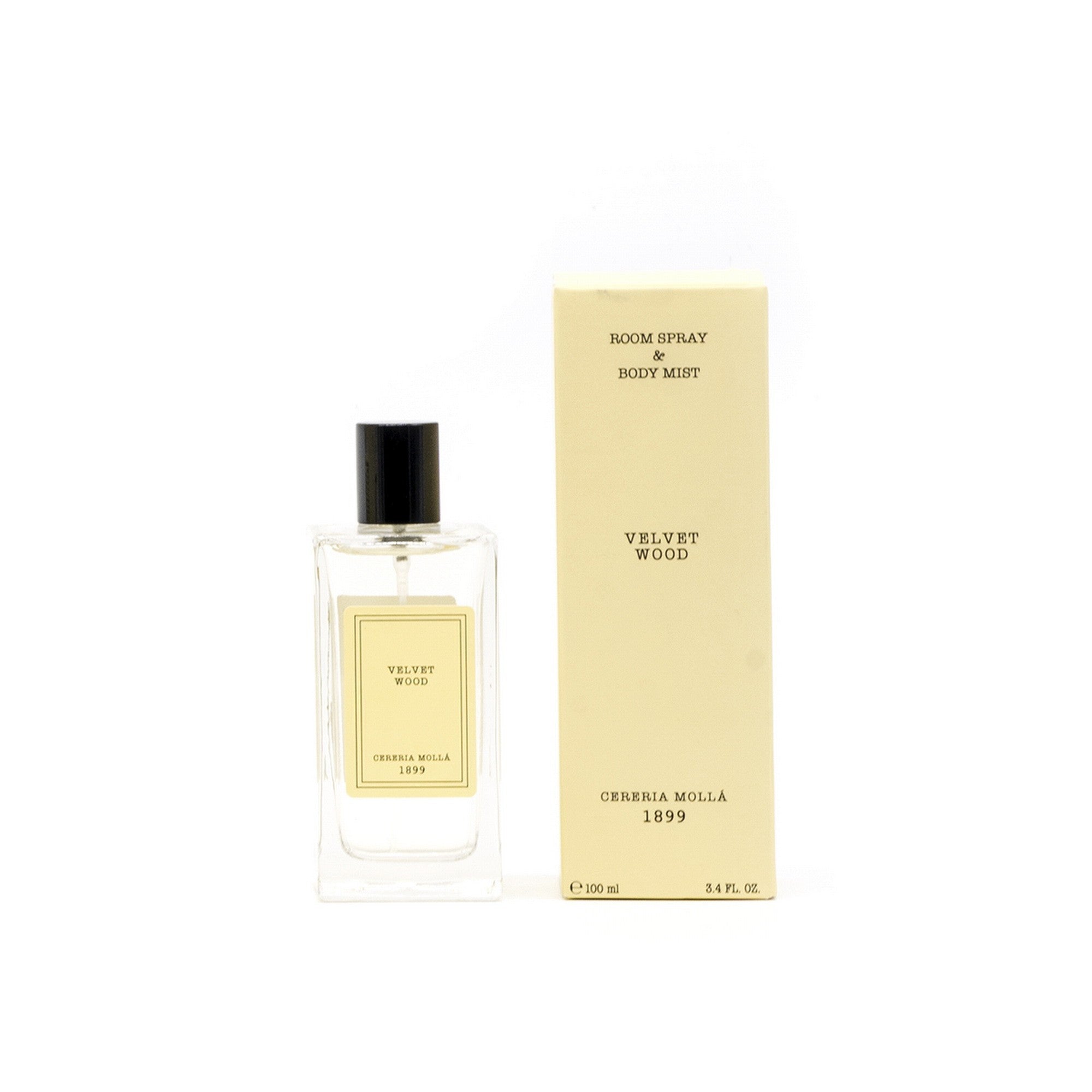 Parfum d’intérieur Brume Corporelle Velvet Wood – Cereria Mollà – 100 ml