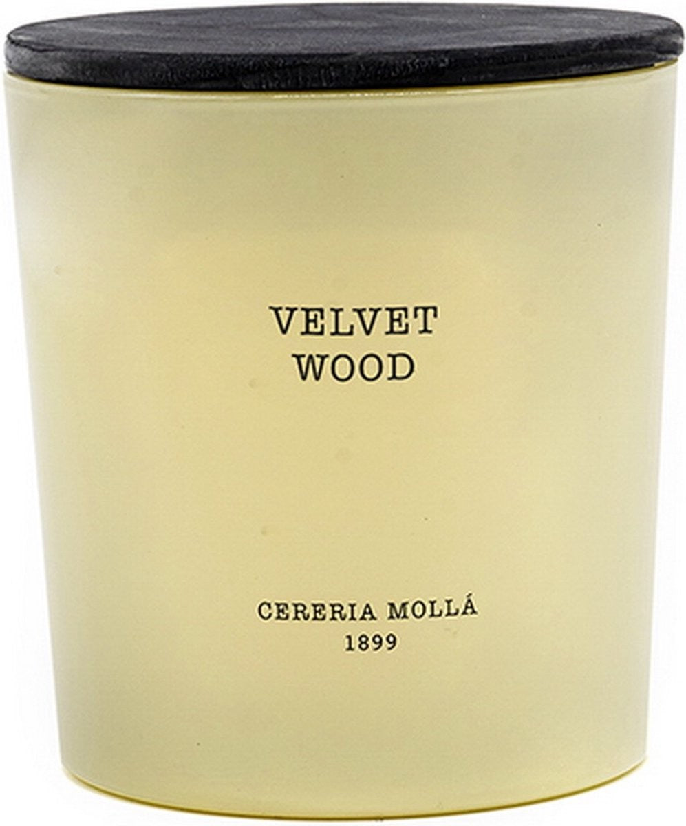 Bougie Velvet Wood 600gr - Cereria Molla 1899